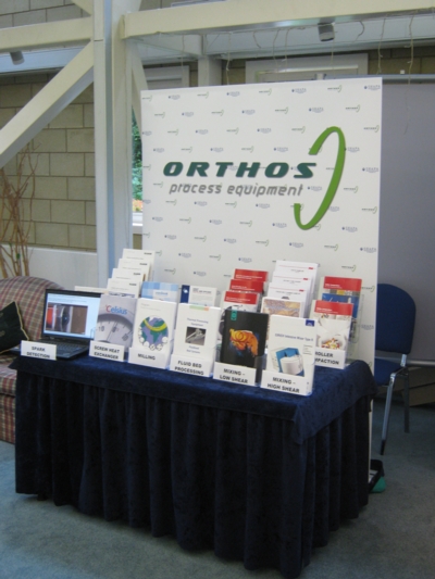 Orthos' table at the Shapa Knowledge Conference